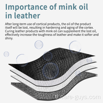 LEATHER CONDITIONER MINK OIL I -paste